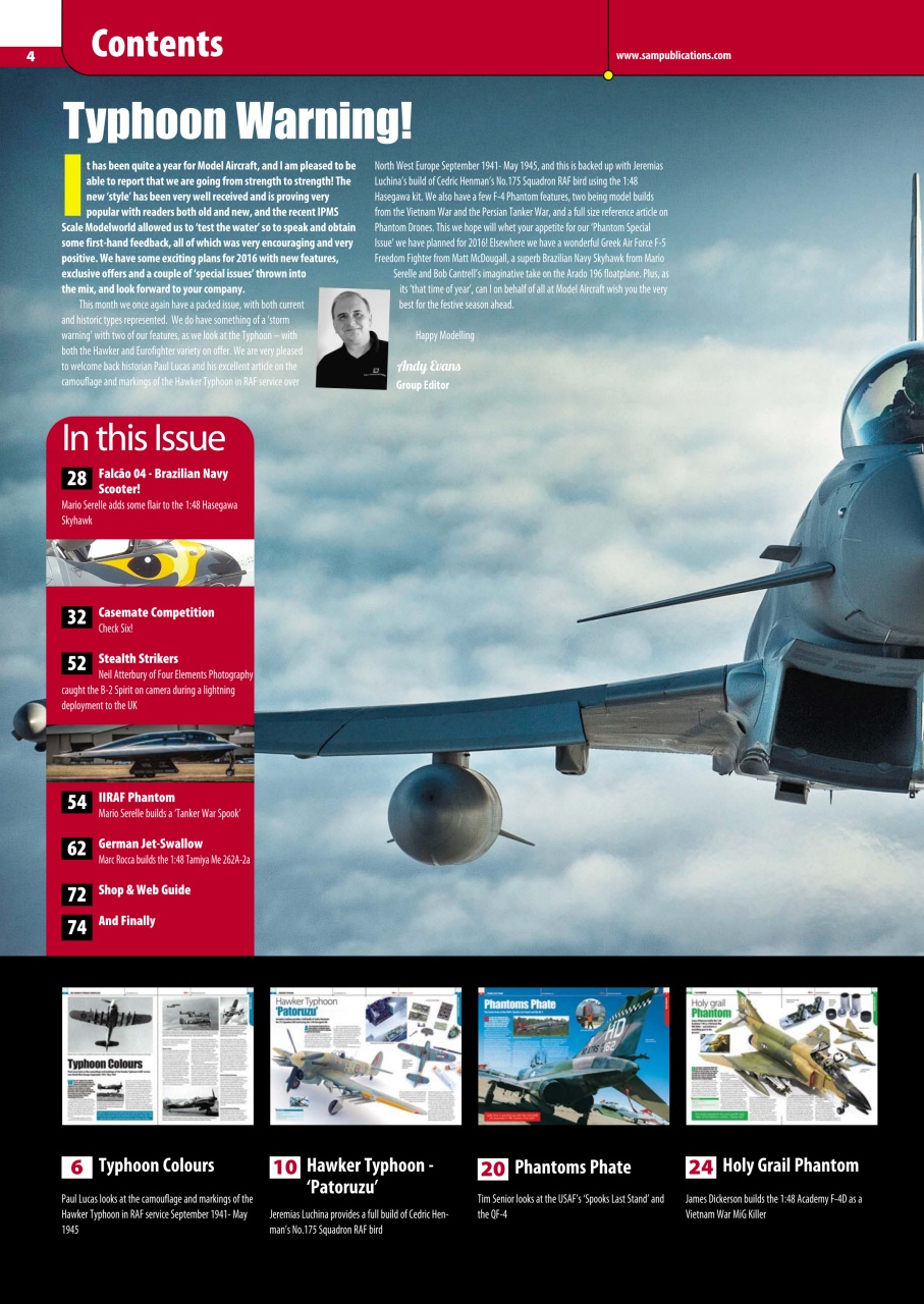 Model Aircraft Preview Pages