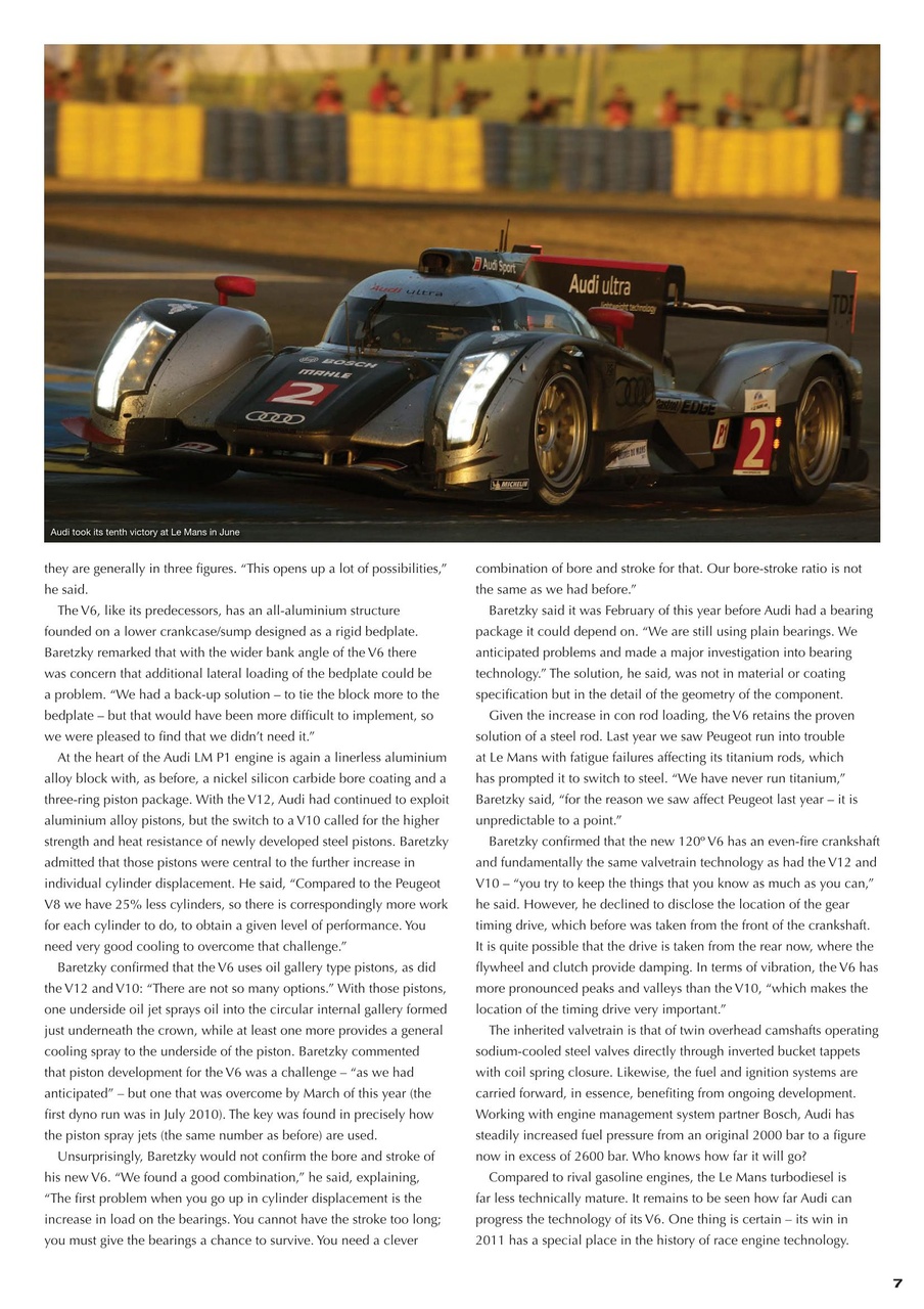 Race Engine Technology Preview Pages
