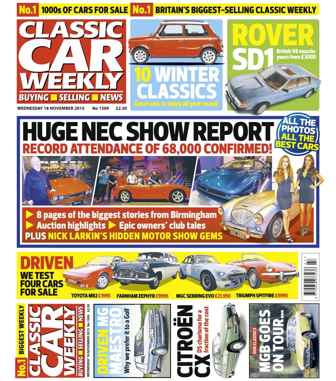 Classic Car Weekly Preview Pages