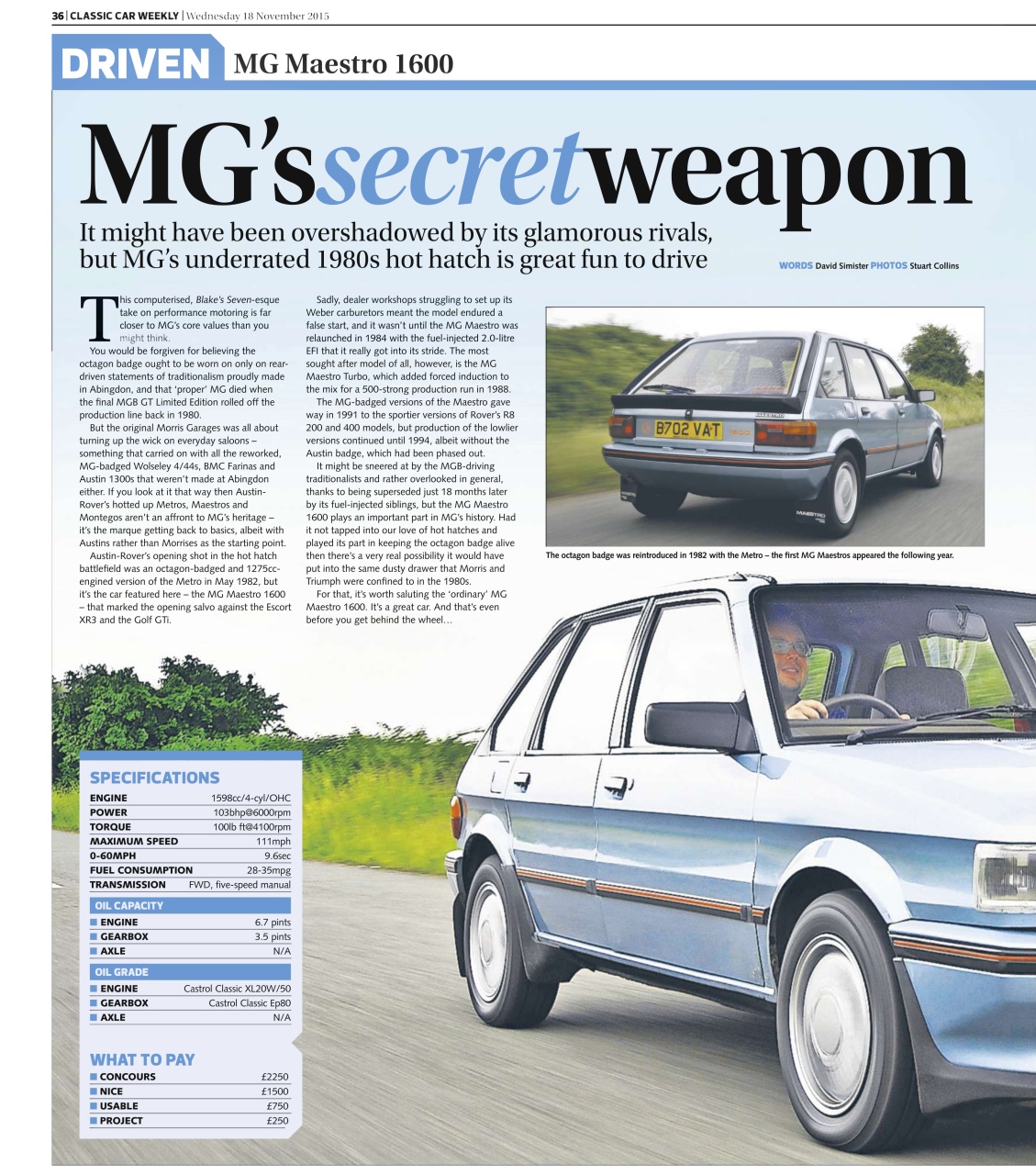 Classic Car Weekly Preview Pages
