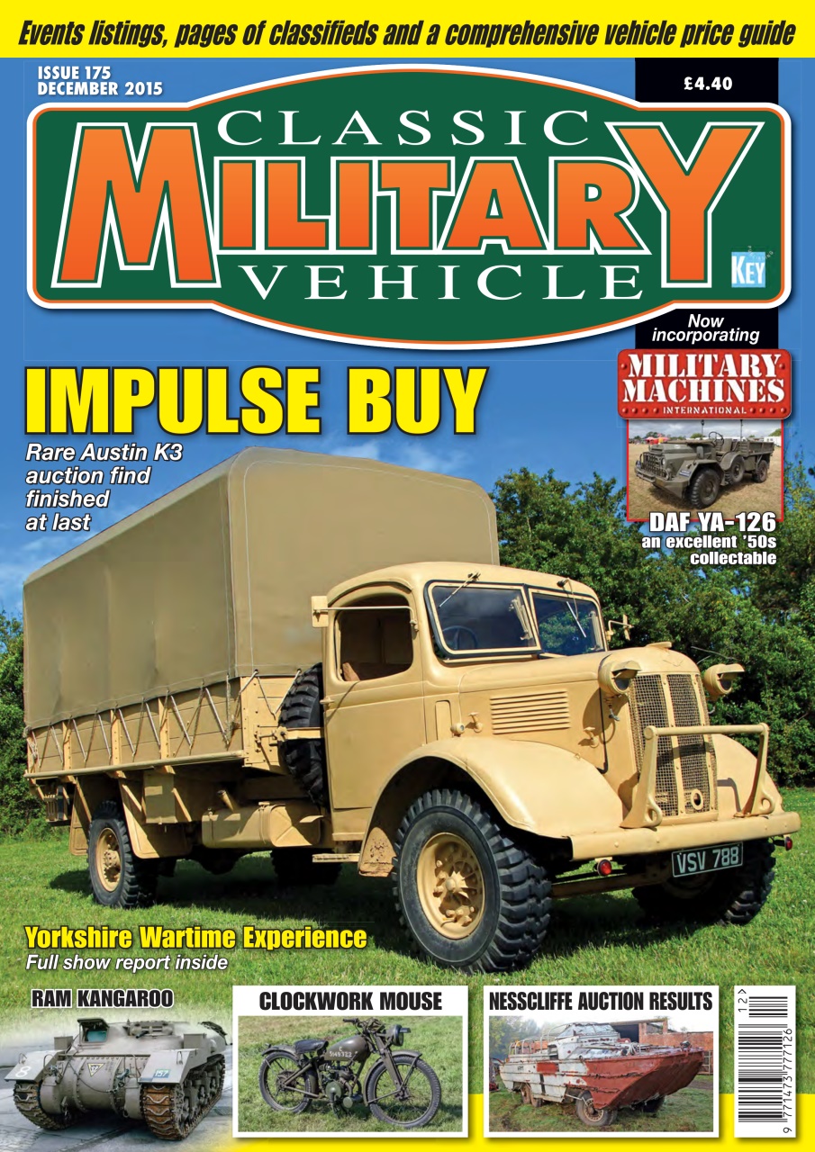 Classic Military Vehicle Preview Pages