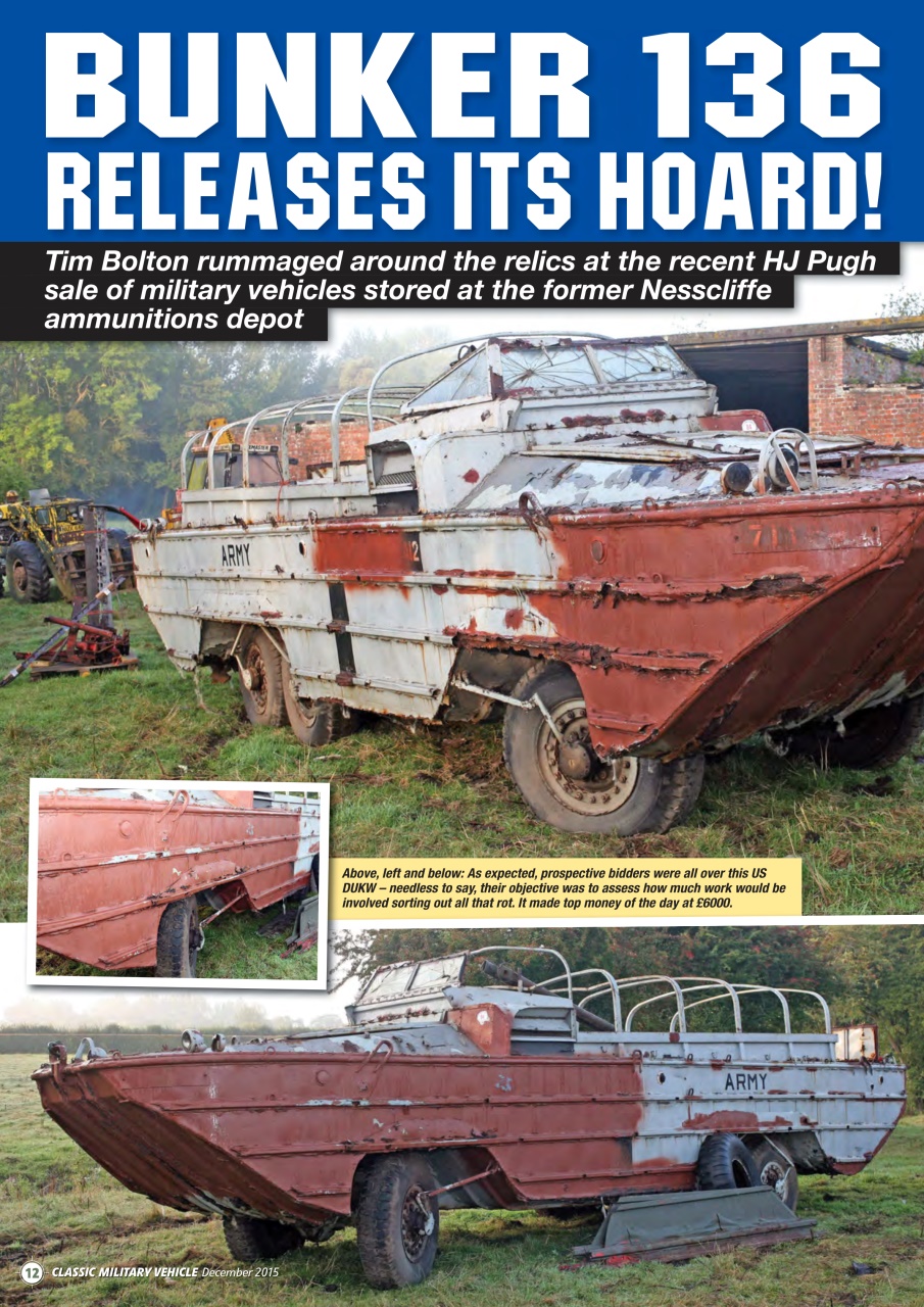 Classic Military Vehicle Preview Pages