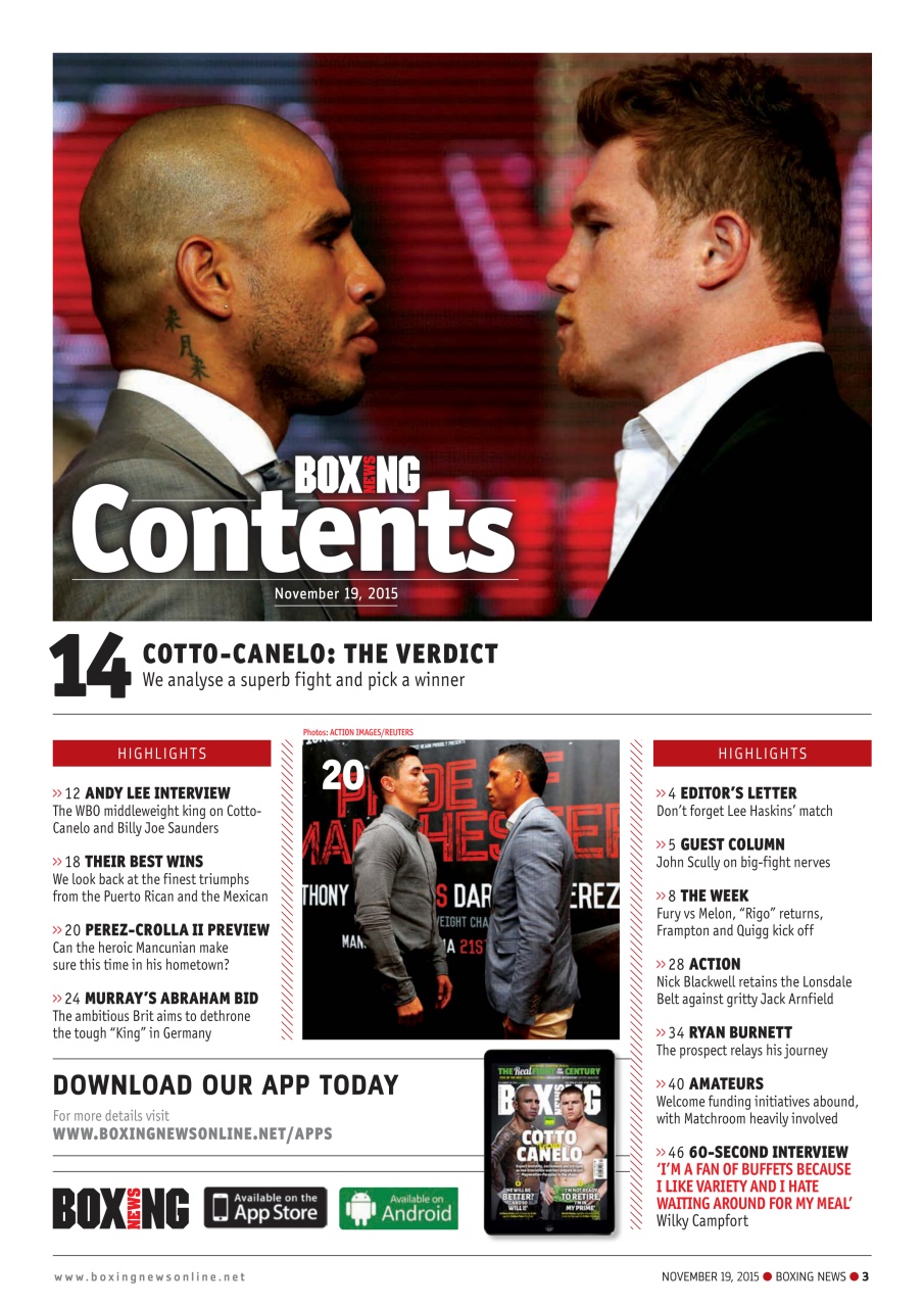 Boxing News Preview Pages