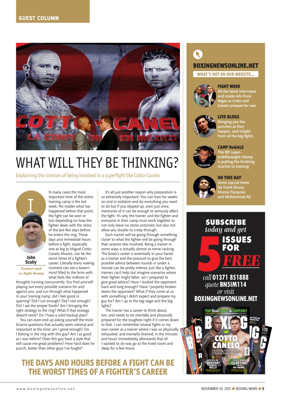 Boxing News Preview Pages