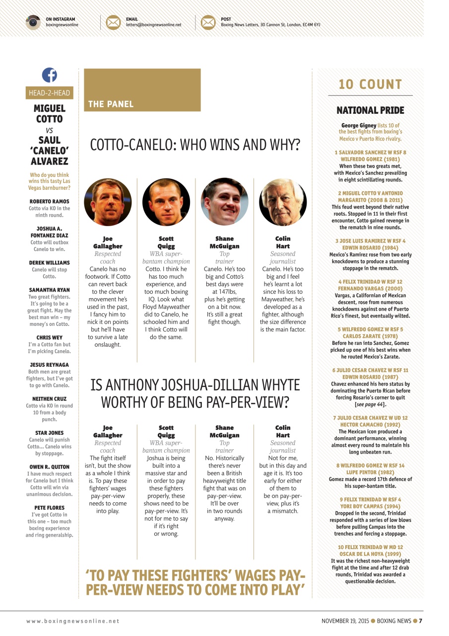 Boxing News Preview Pages