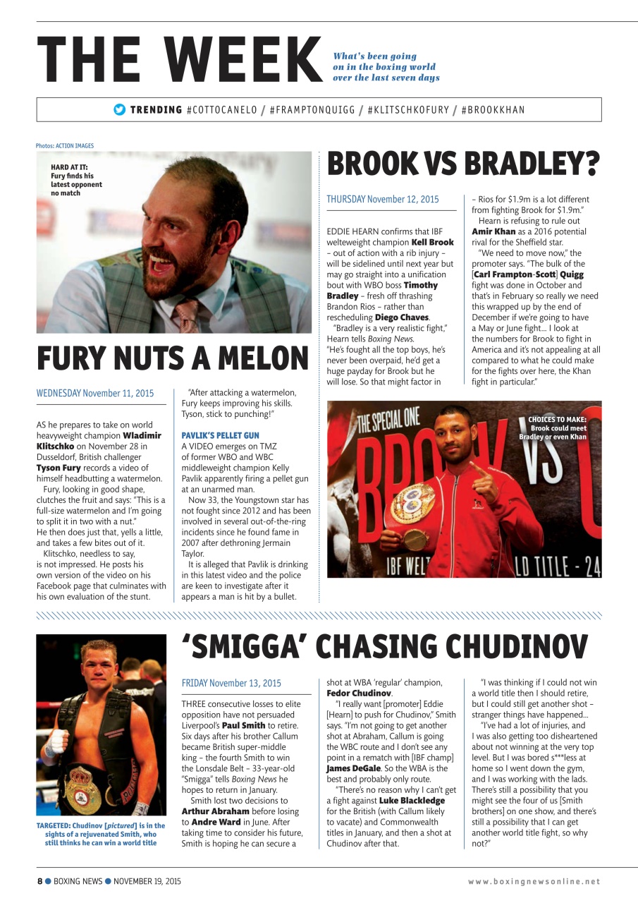 Boxing News Preview Pages