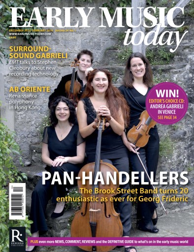 Early Music Today issue 