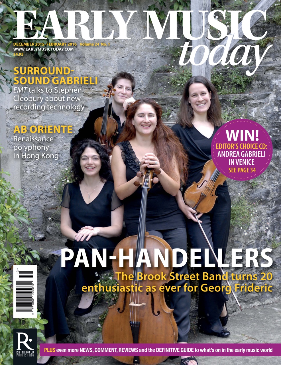 Early Music Today Preview Pages