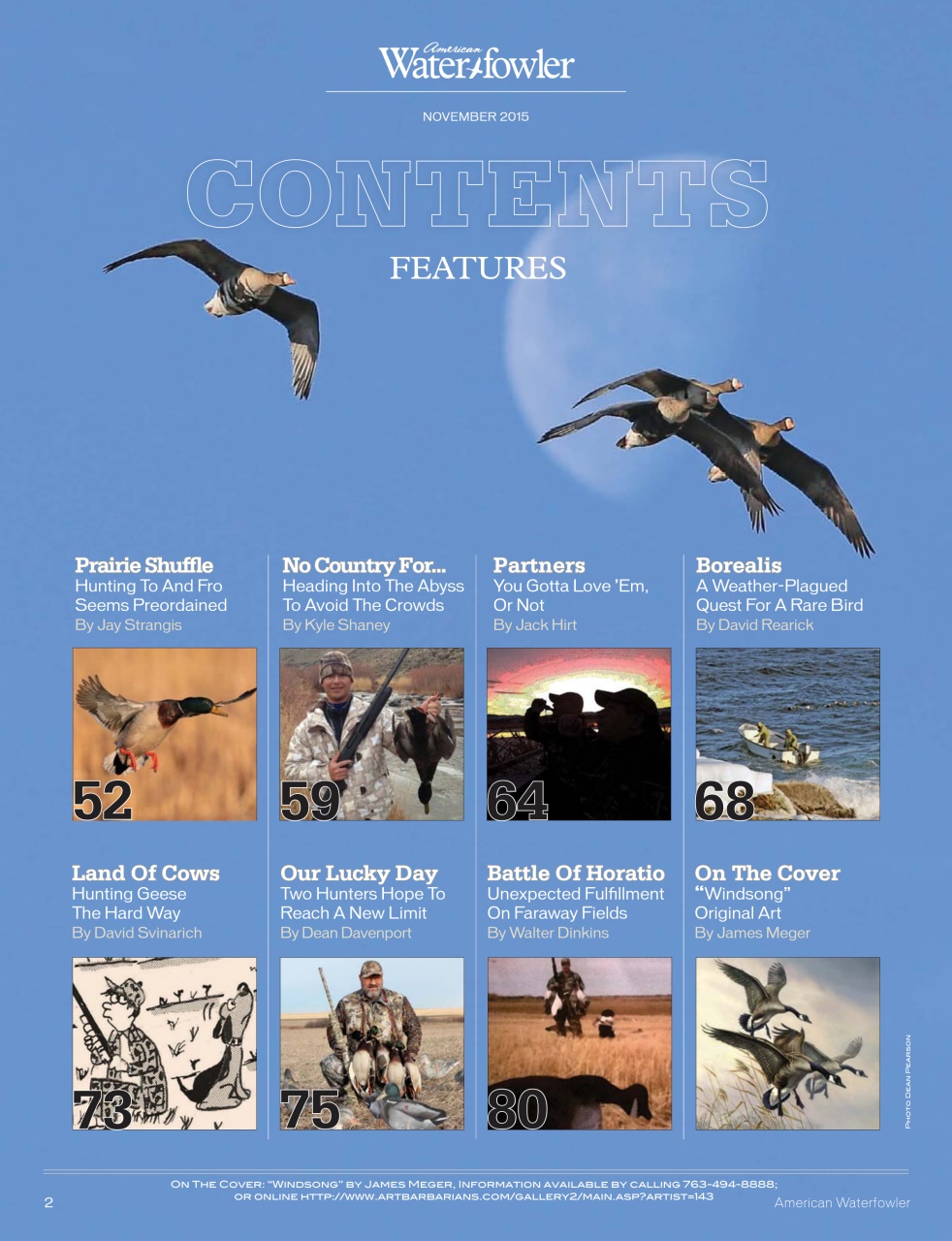 American Waterfowler Preview Pages
