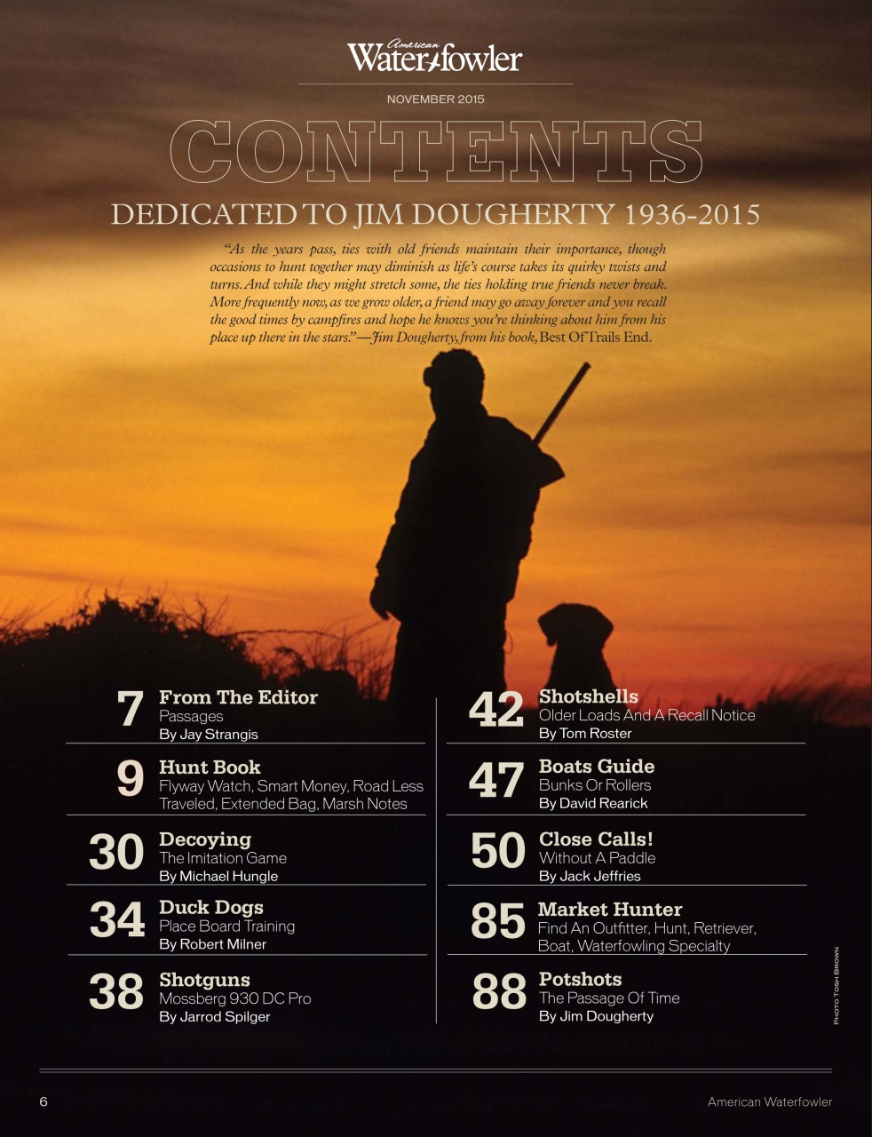 American Waterfowler Preview Pages