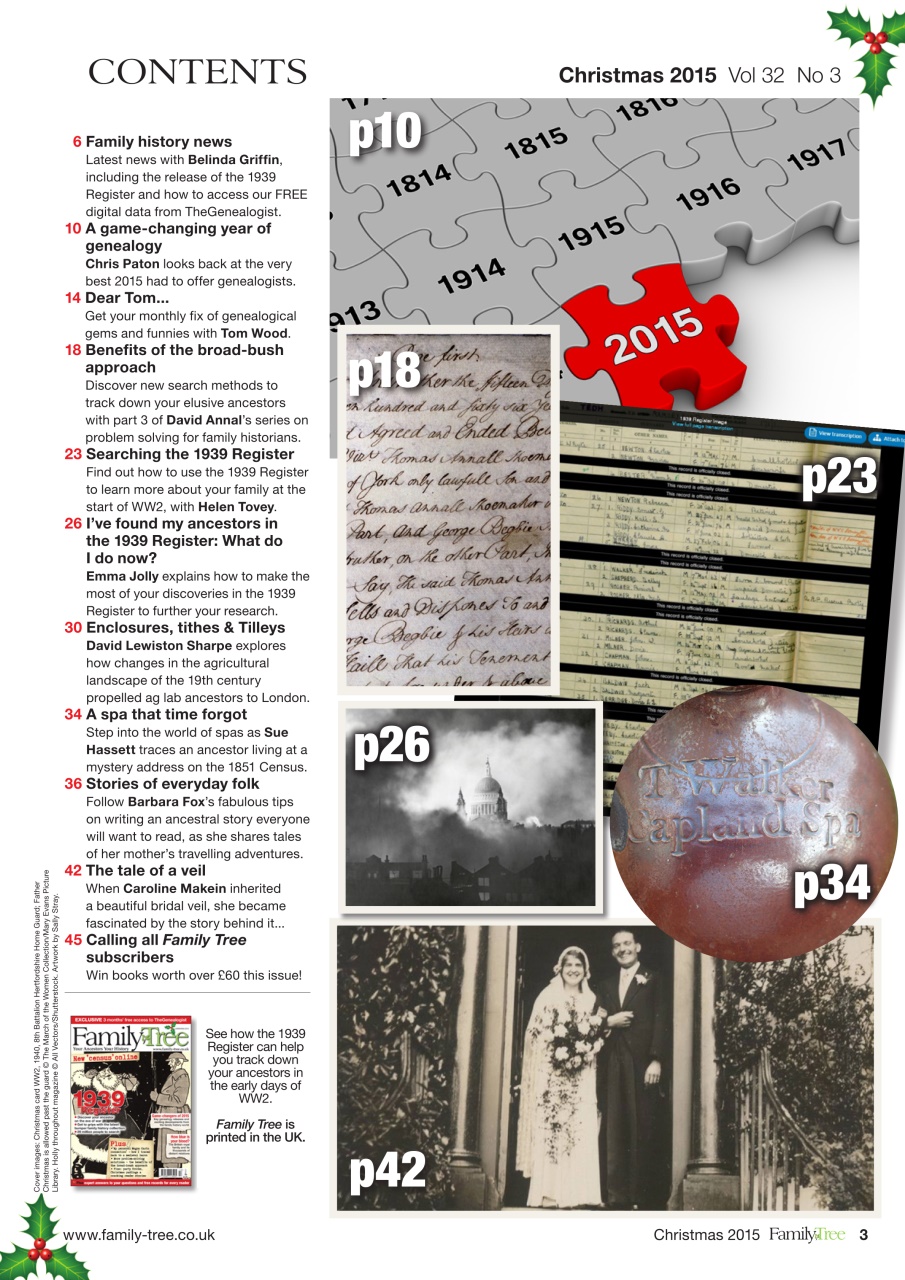 Family Tree Preview Pages