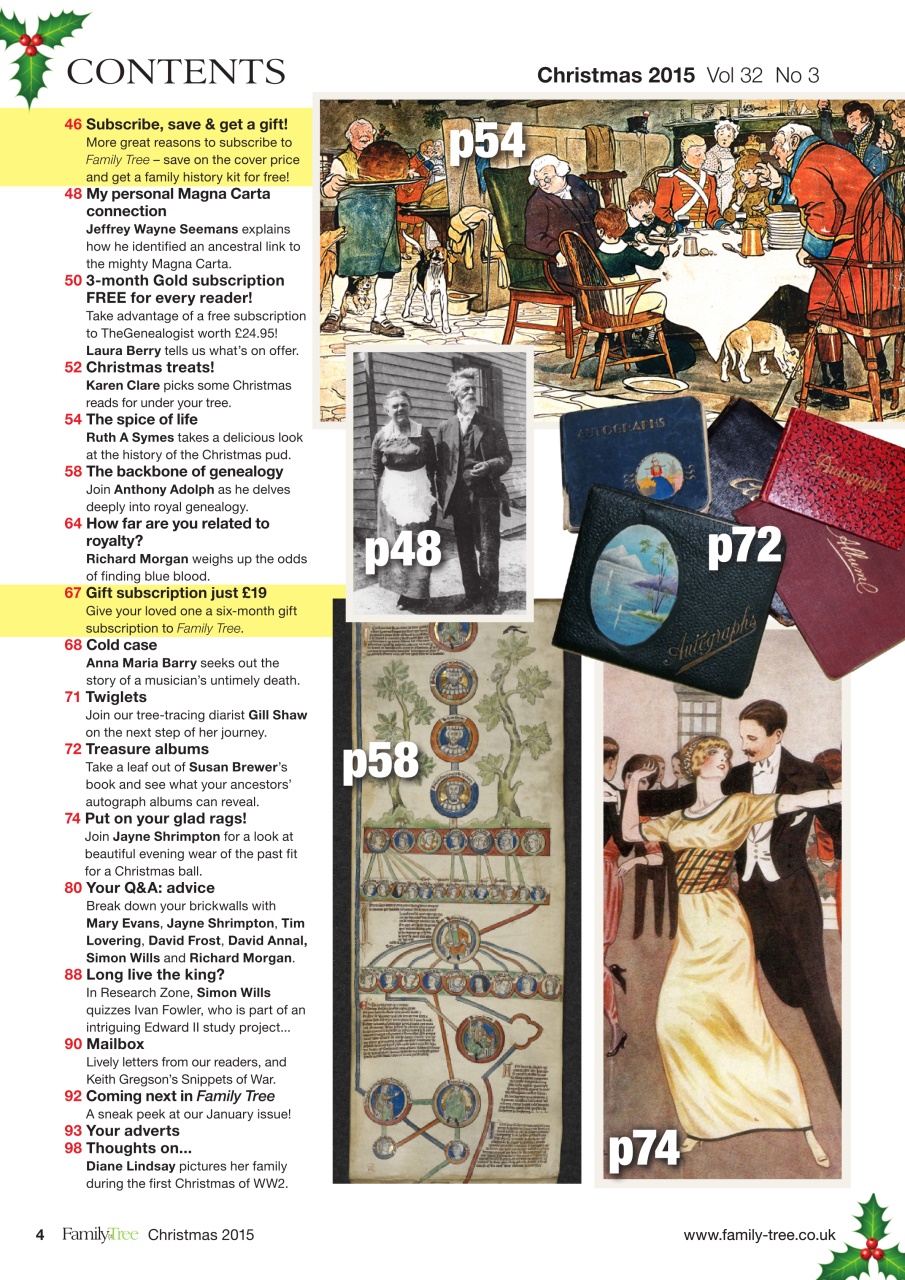 Family Tree Preview Pages