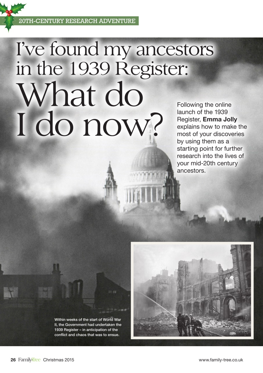 Family Tree Preview Pages