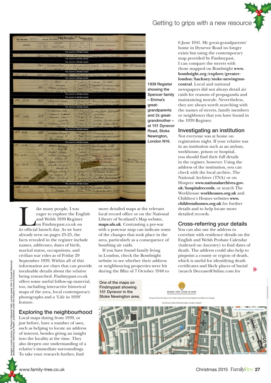 Family Tree Preview Pages