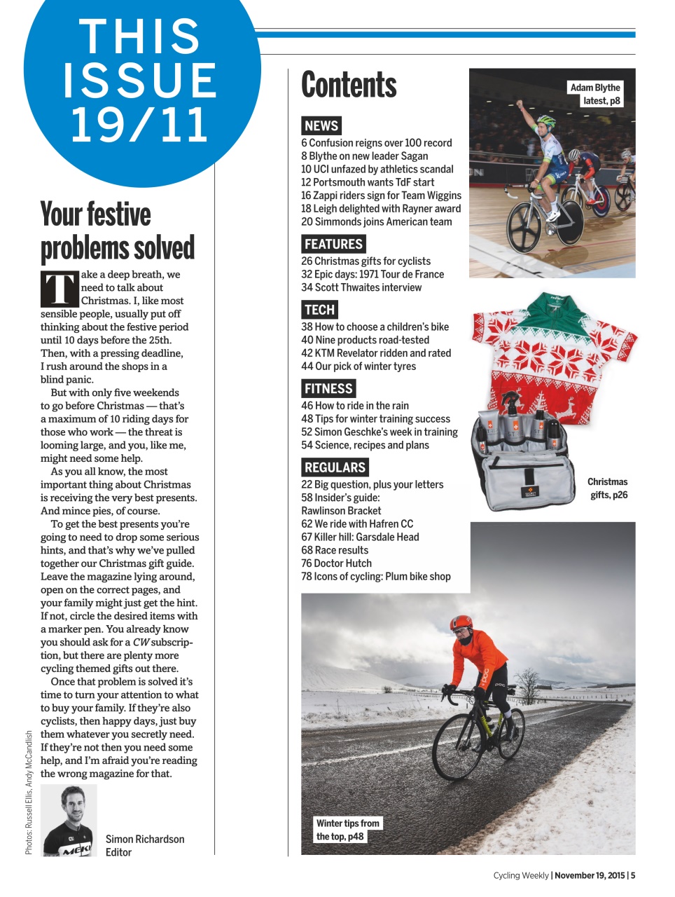 Cycling Weekly Preview Pages
