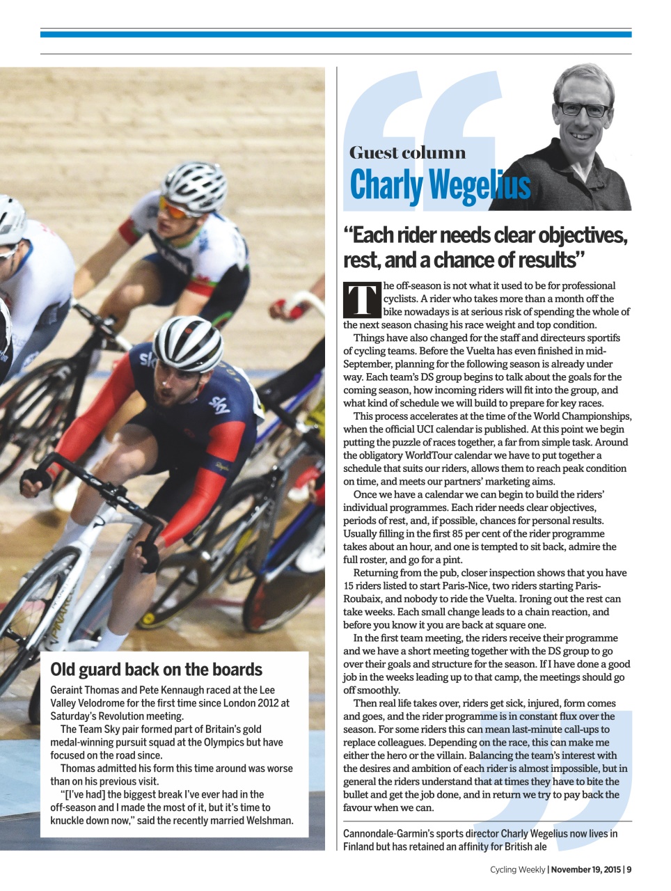 Cycling Weekly Preview Pages