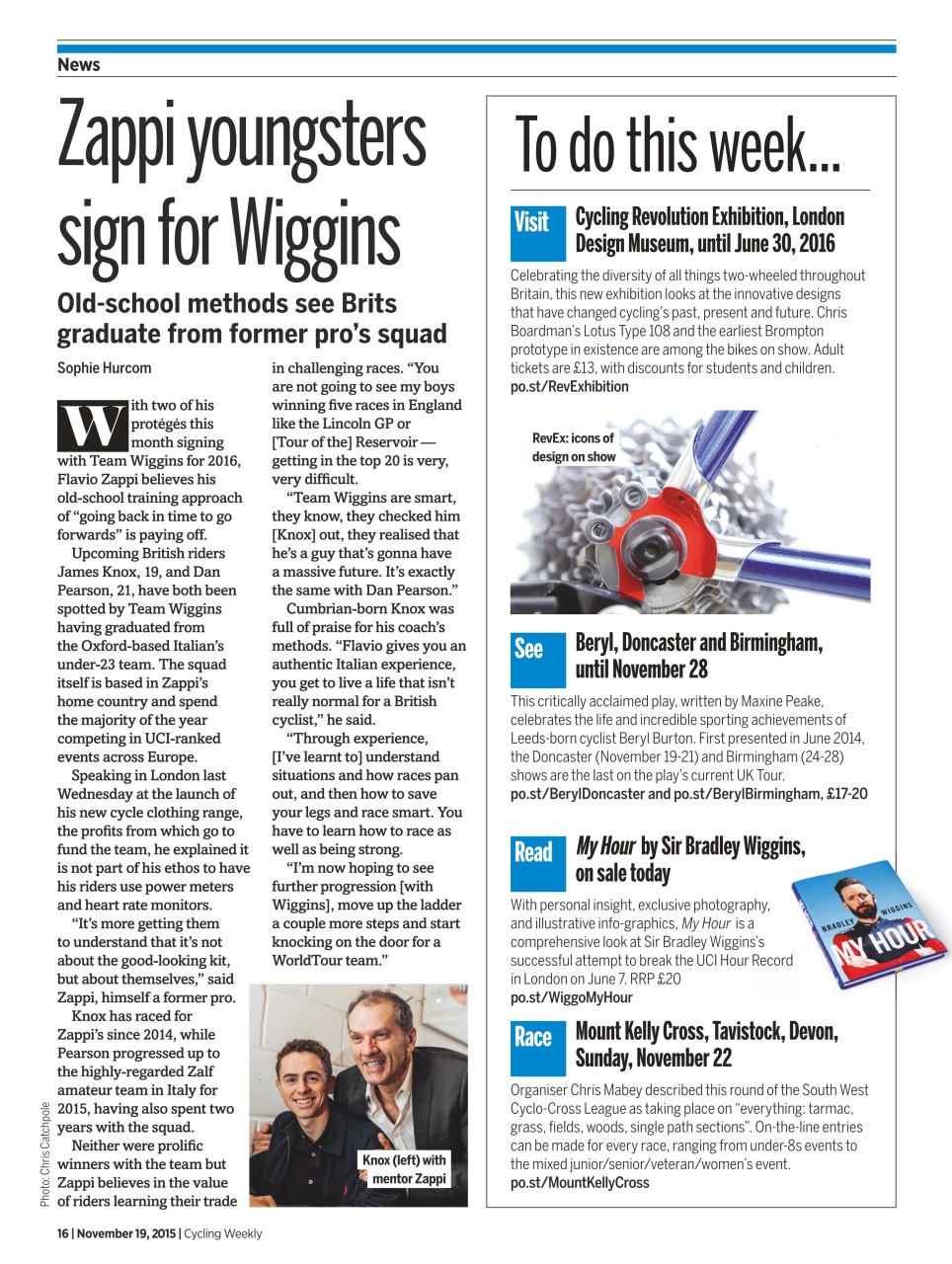 Cycling Weekly Preview Pages