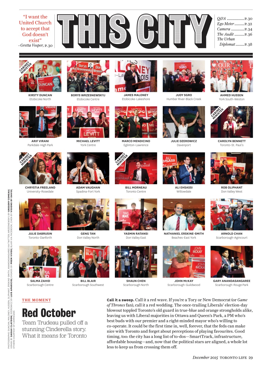 Toronto Life Preview Pages