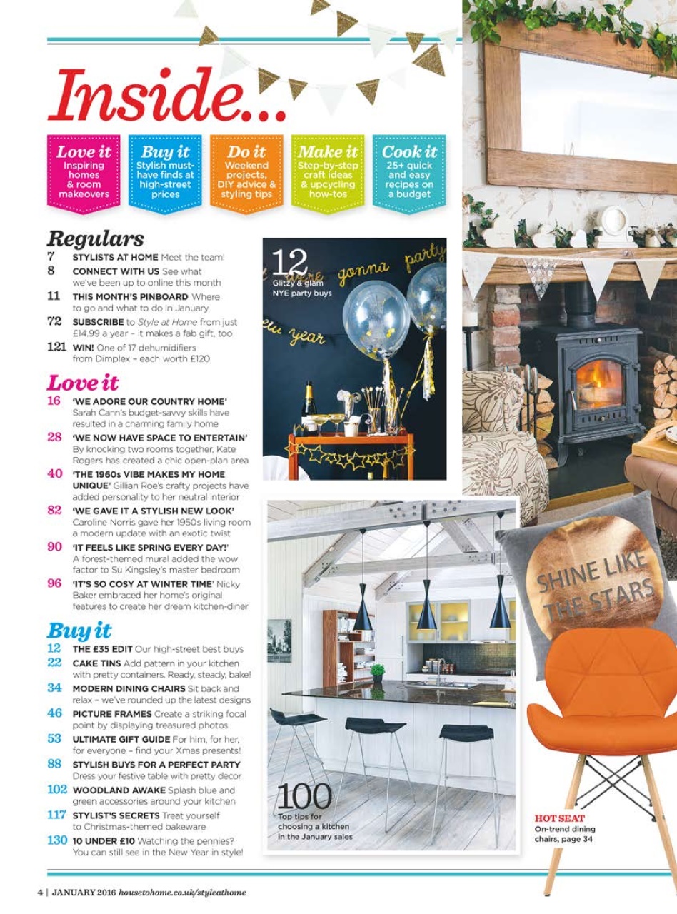 Style at Home Preview Pages