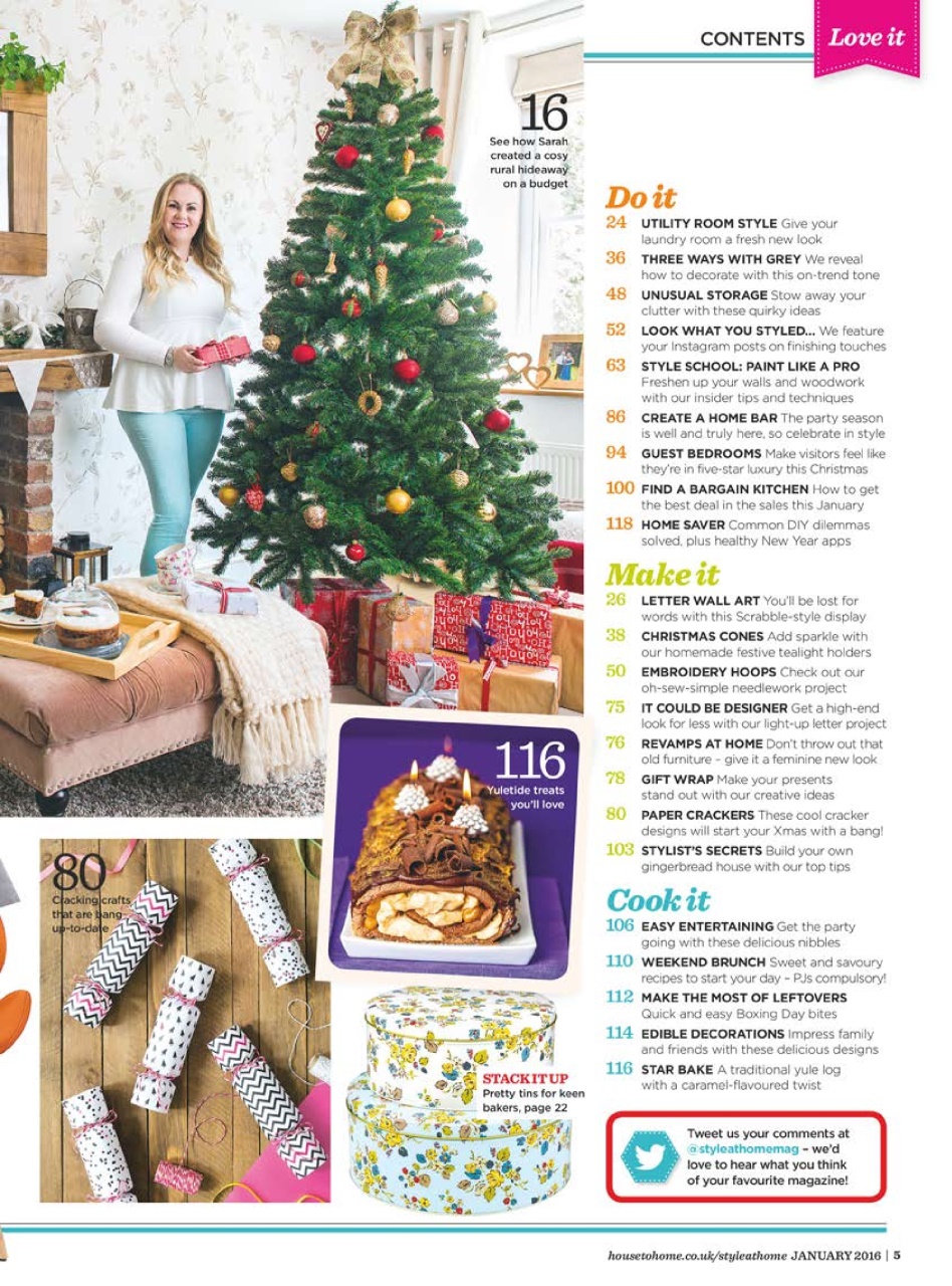 Style at Home Preview Pages