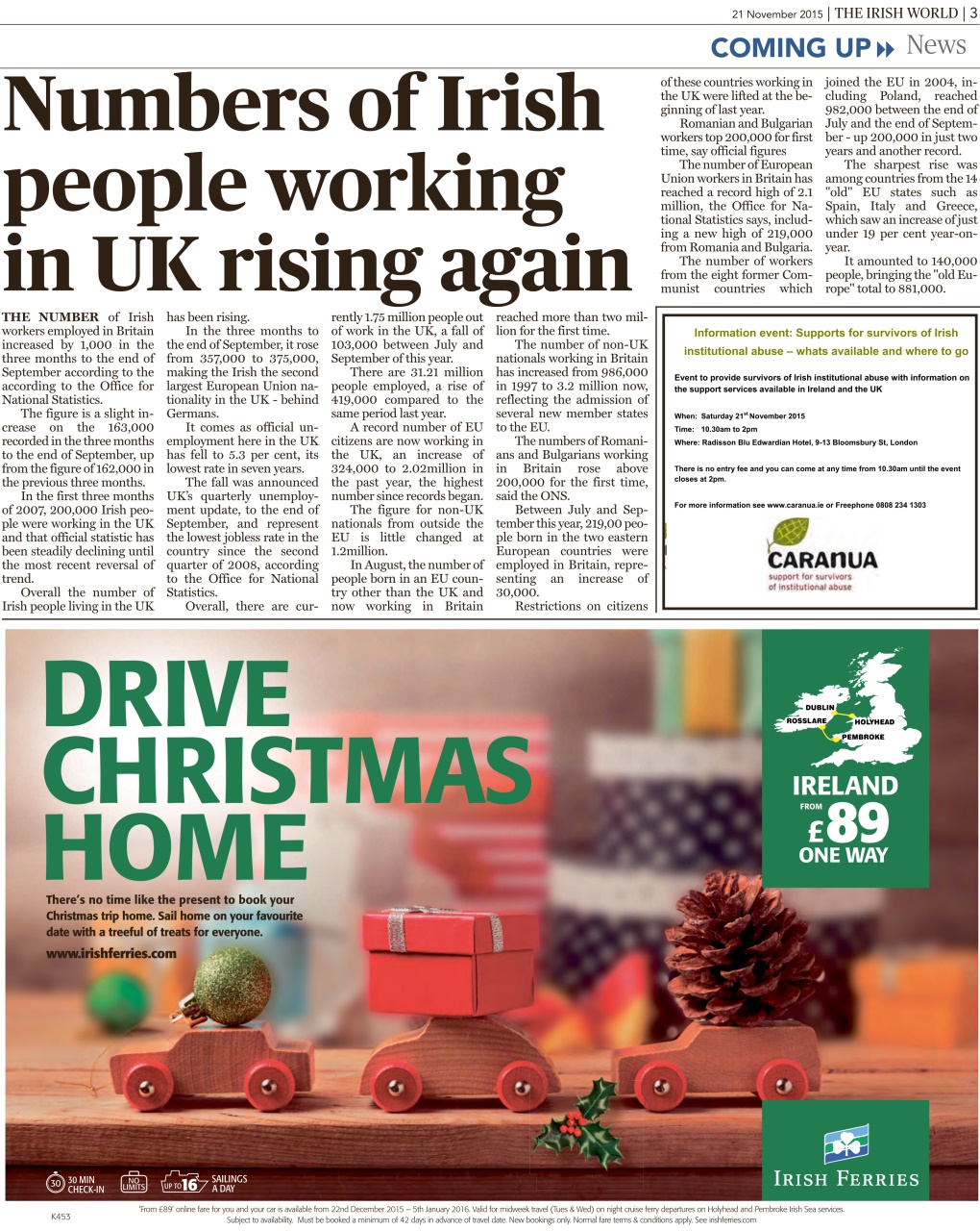 Irish World Preview Pages