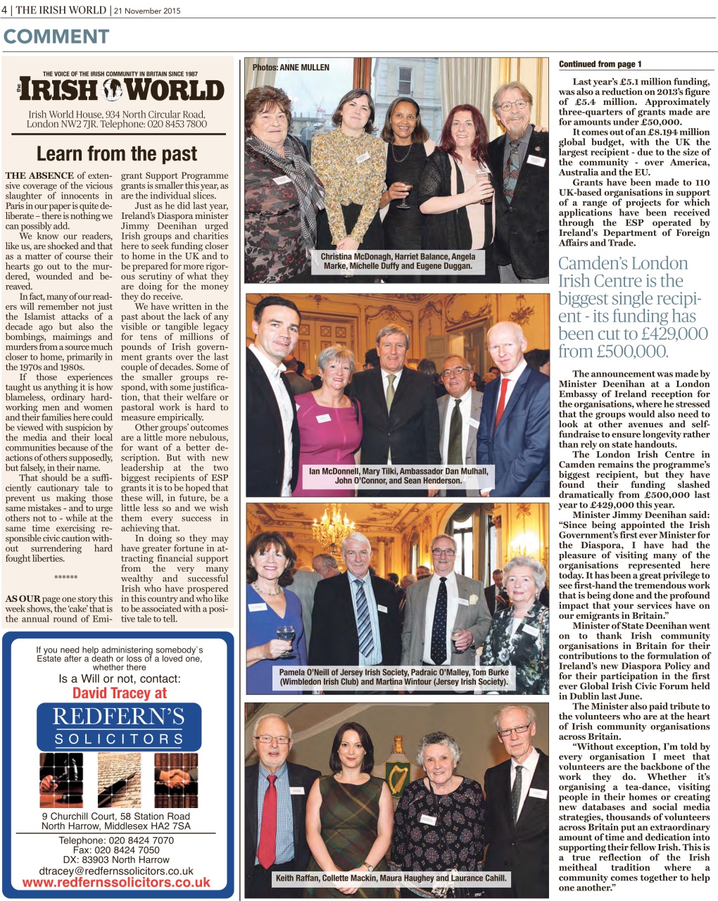 Irish World Preview Pages