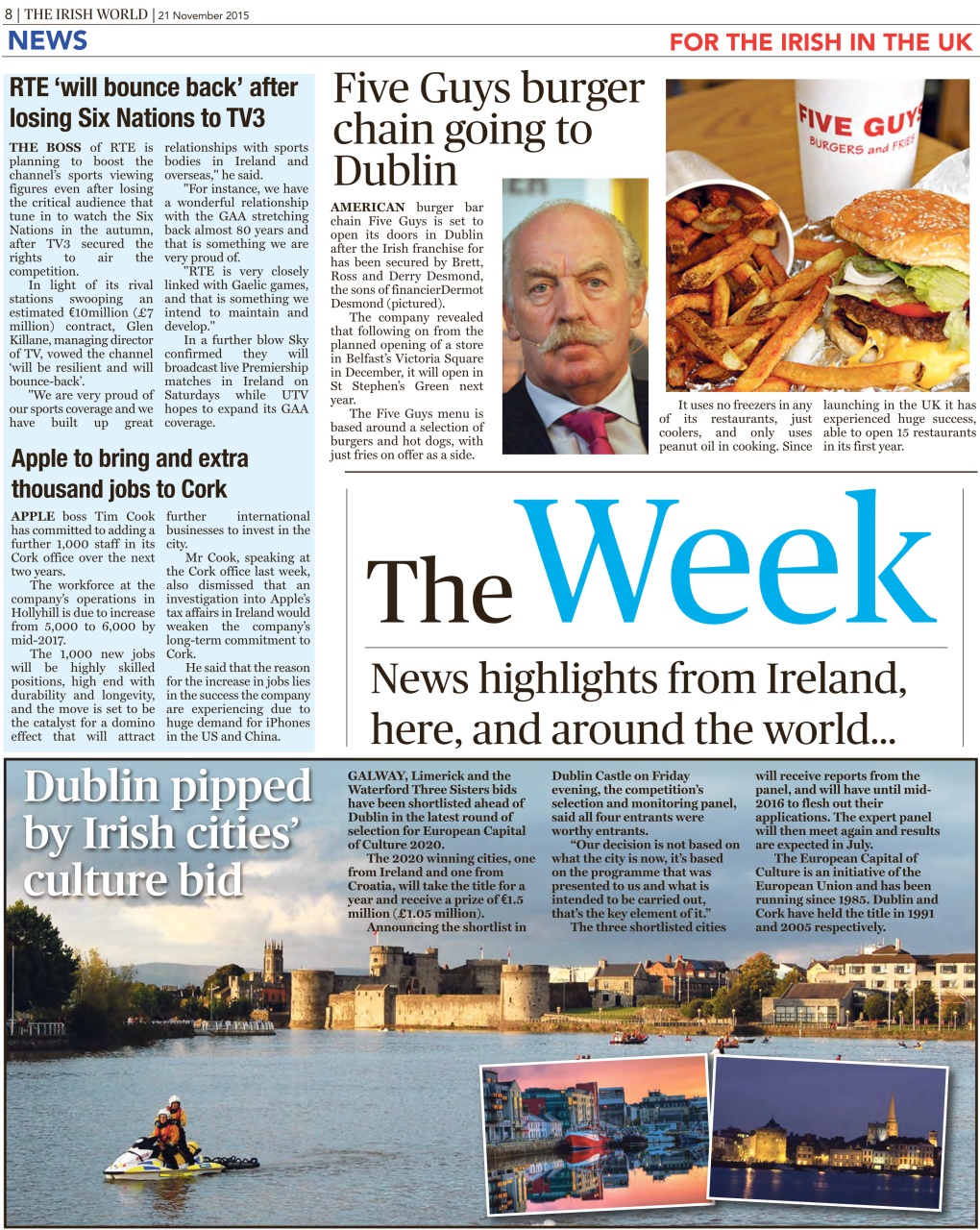 Irish World Preview Pages