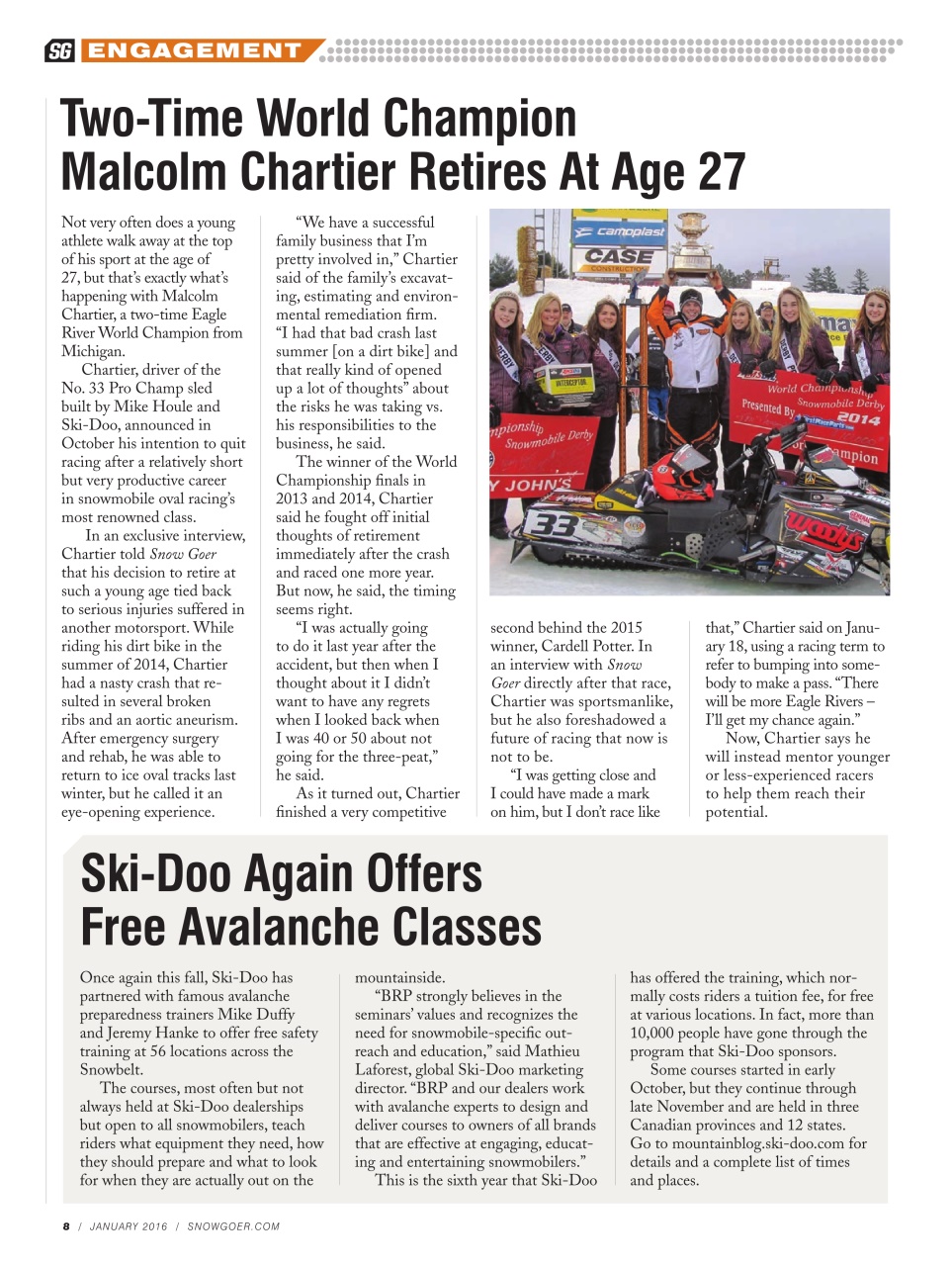 SnowGoer Preview Pages