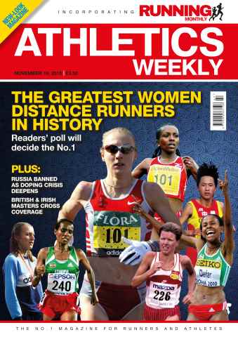 AW – Athletics Weekly Magazine issue 19 November 2015