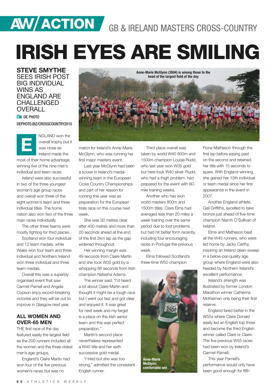 AW – Athletics Weekly Magazine Preview Pages