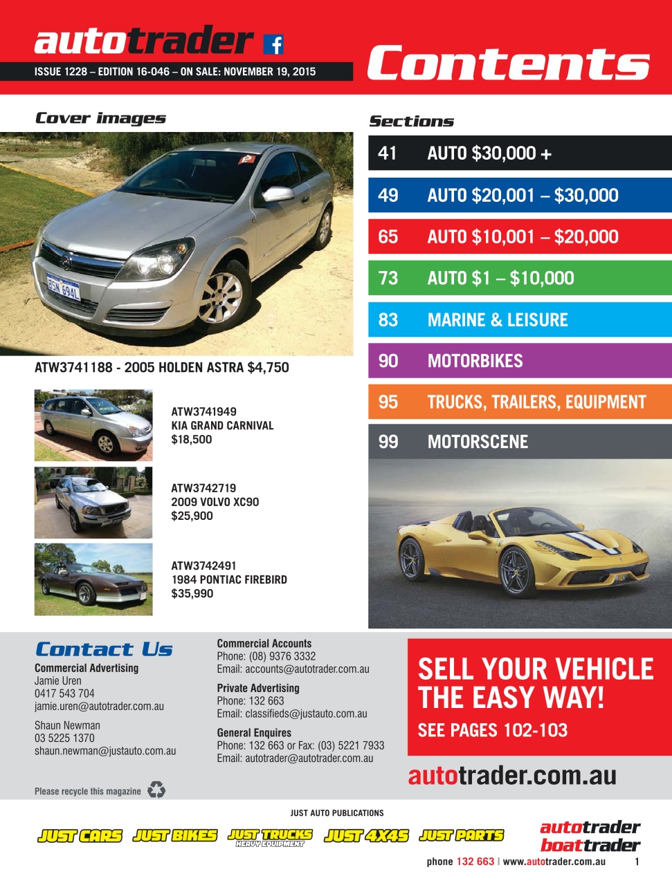 AutoTrader Preview Pages