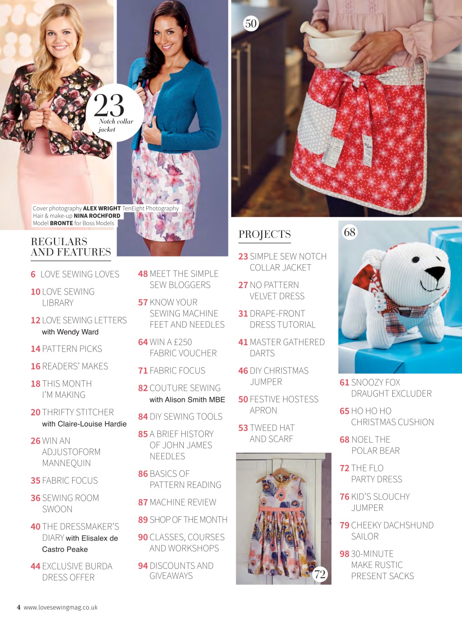 Love Sewing Preview Pages