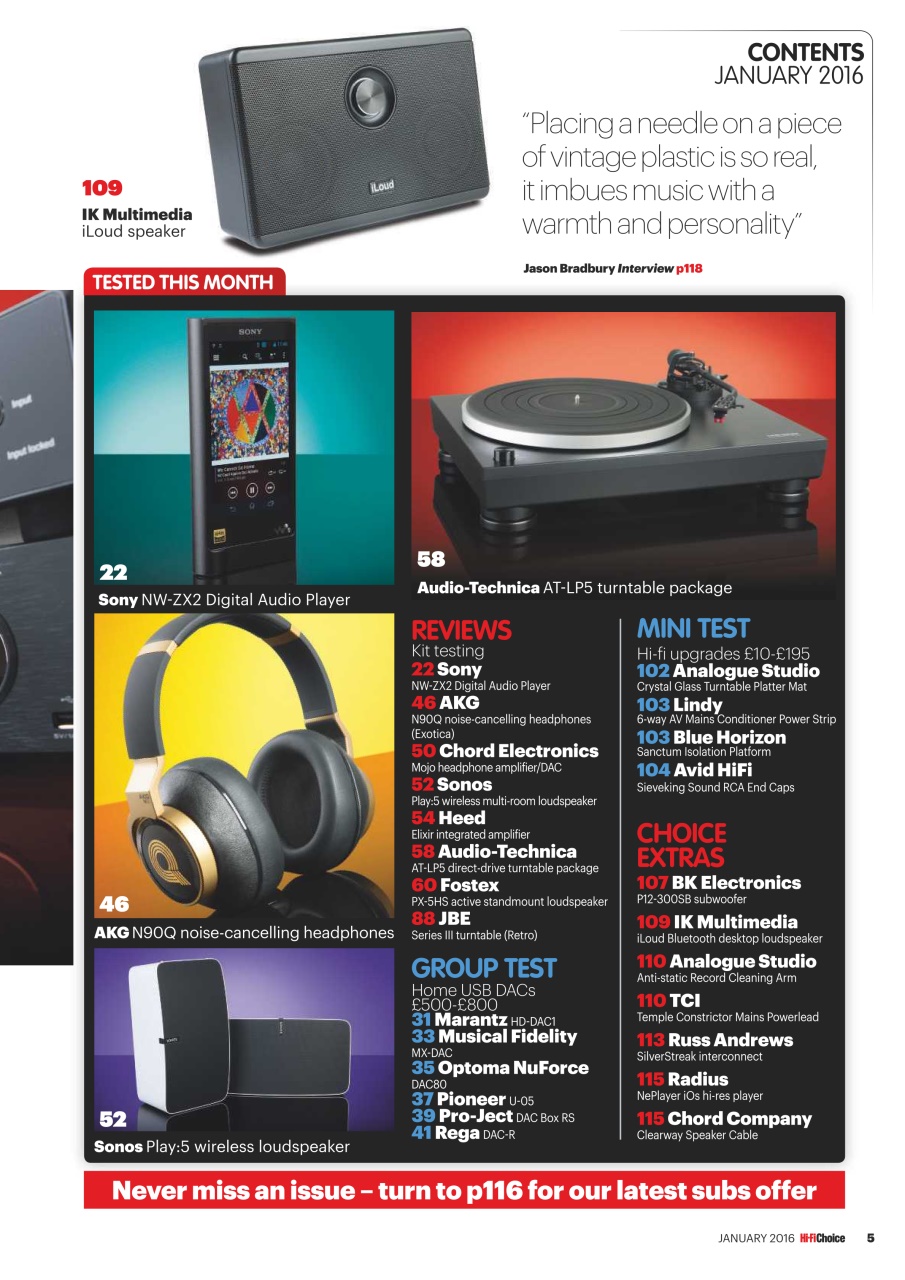 Hi-Fi Choice Preview Pages