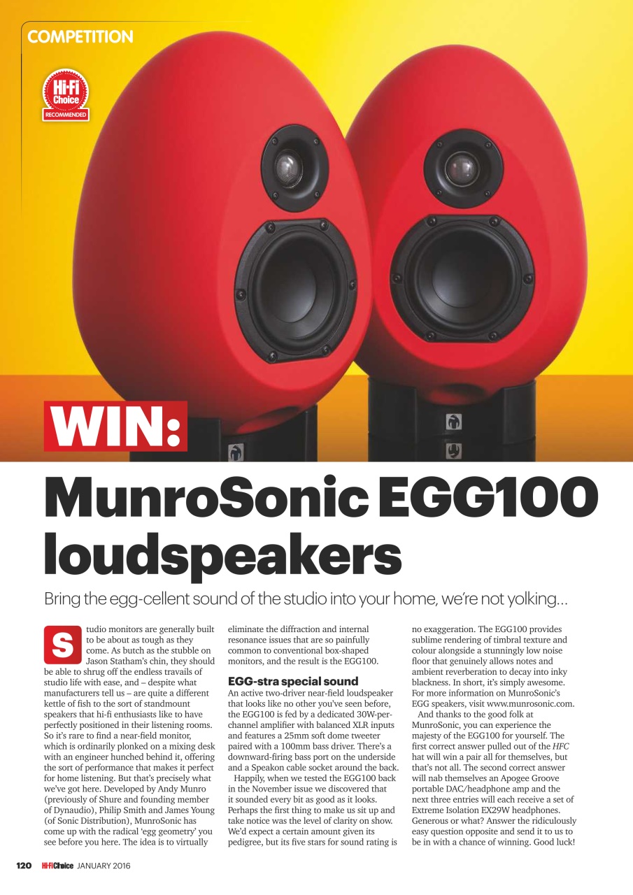 Hi-Fi Choice Preview Pages