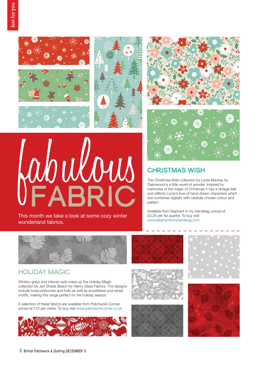 Patchwork and Quilting Preview Pages