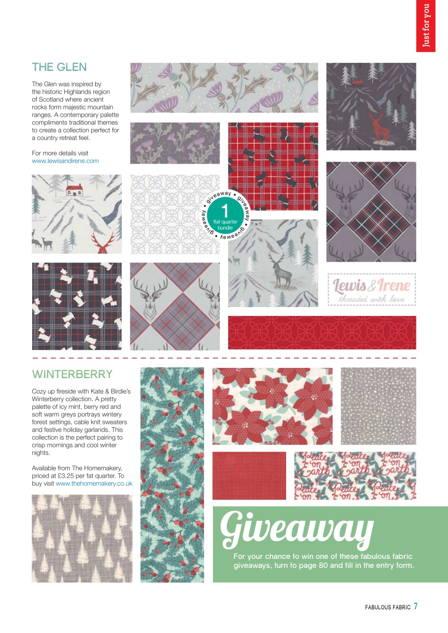 Patchwork and Quilting Preview Pages