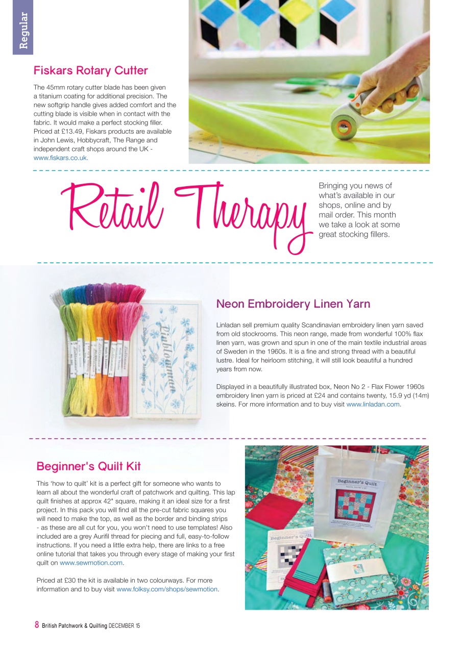 Patchwork and Quilting Preview Pages