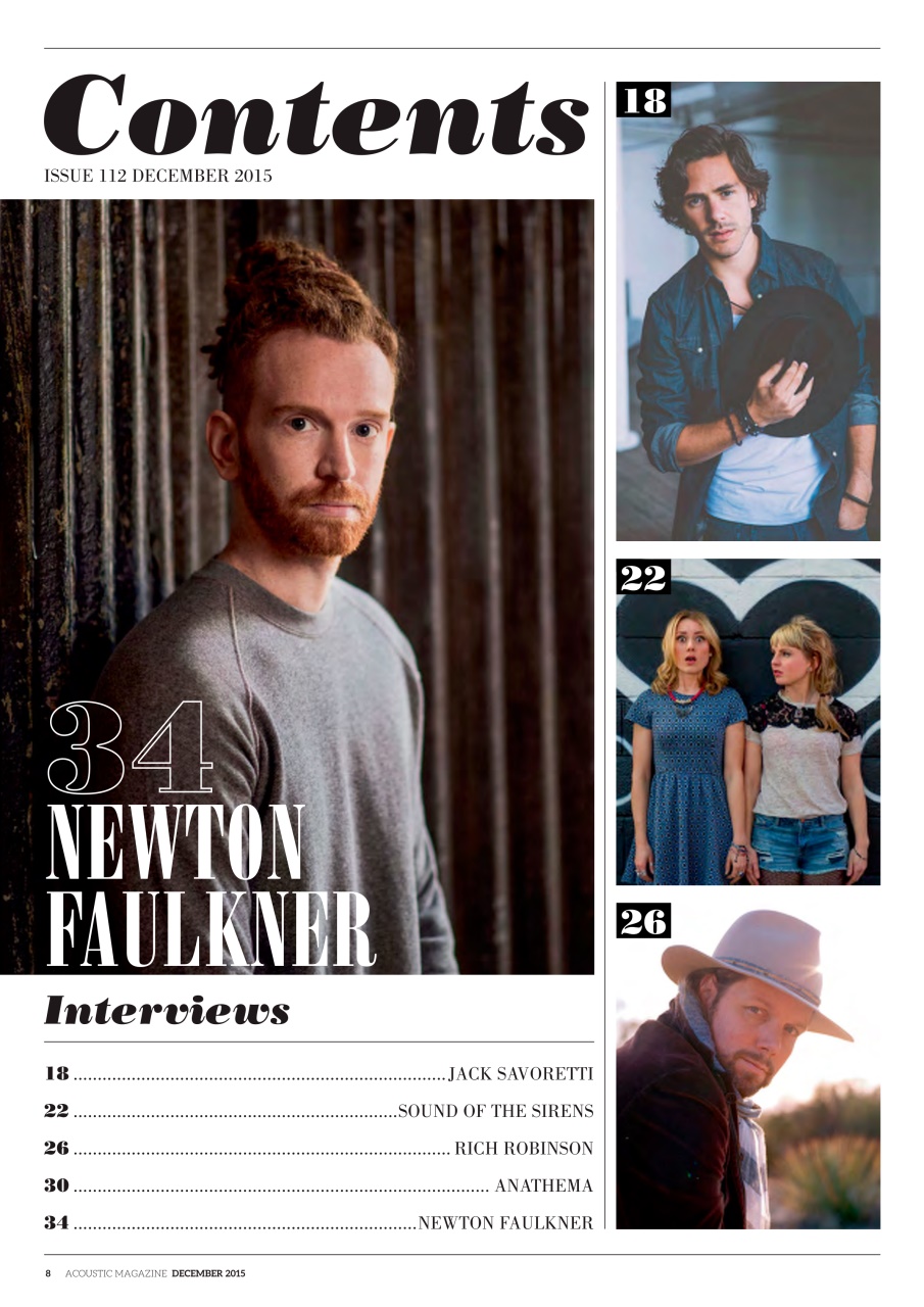 Acoustic Preview Pages