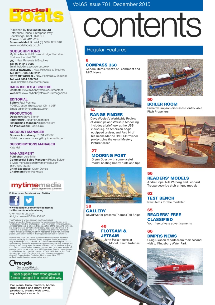 Model Boats Preview Pages