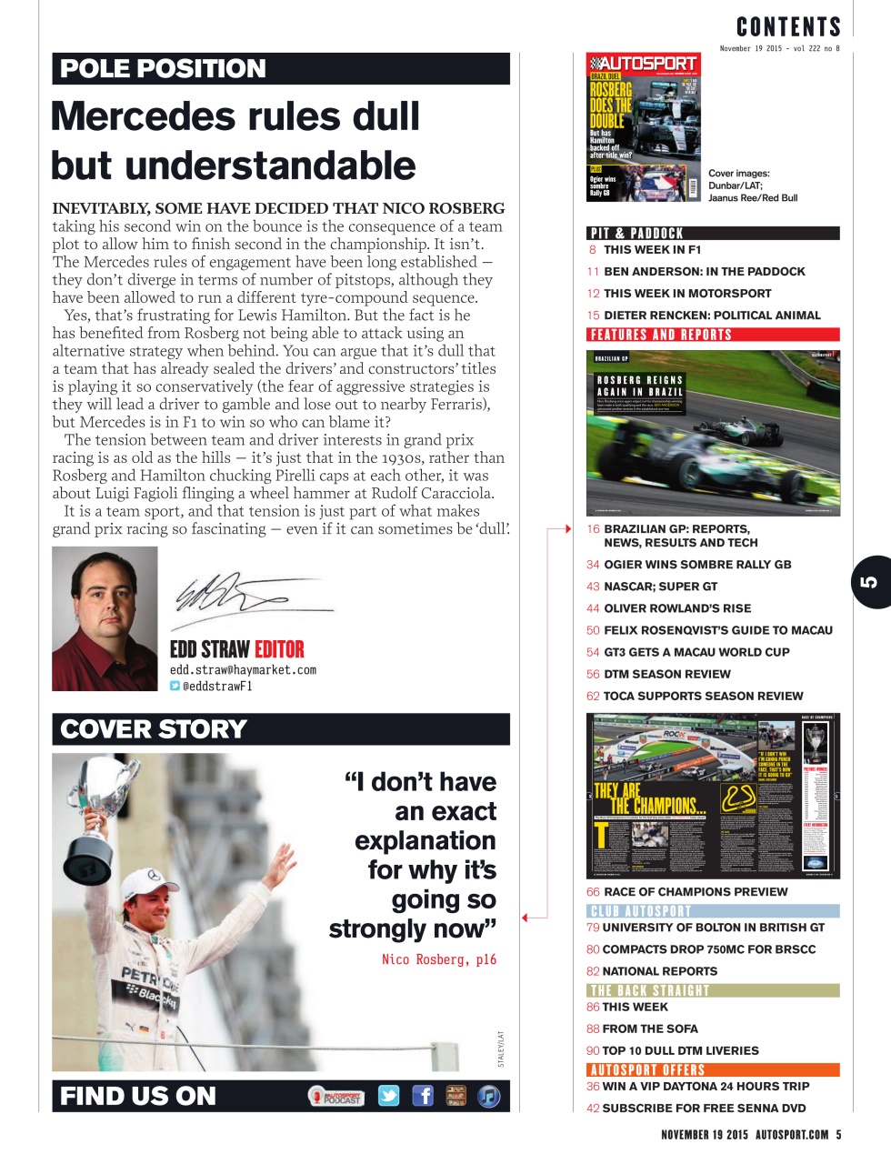Autosport Preview Pages