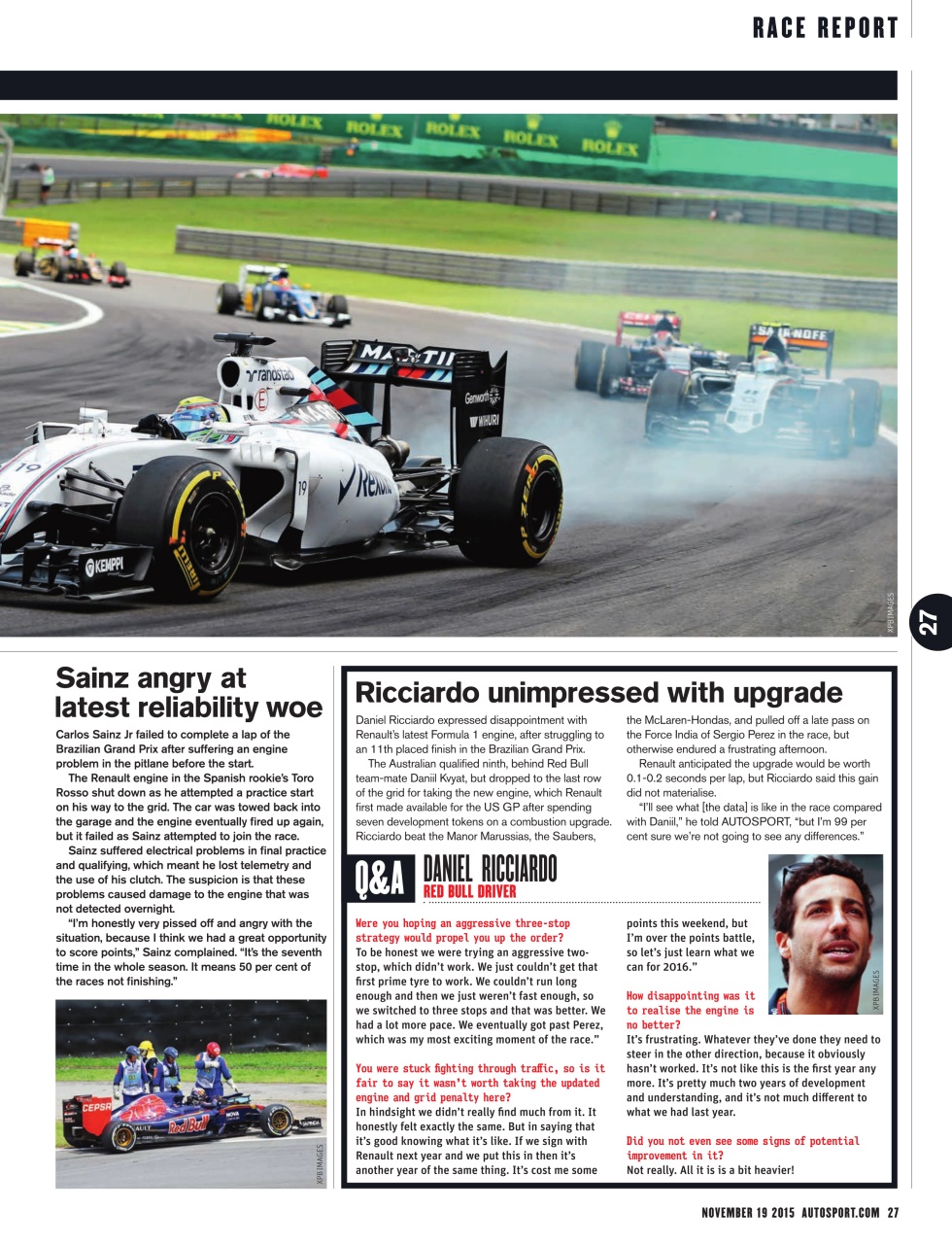 Autosport Preview Pages