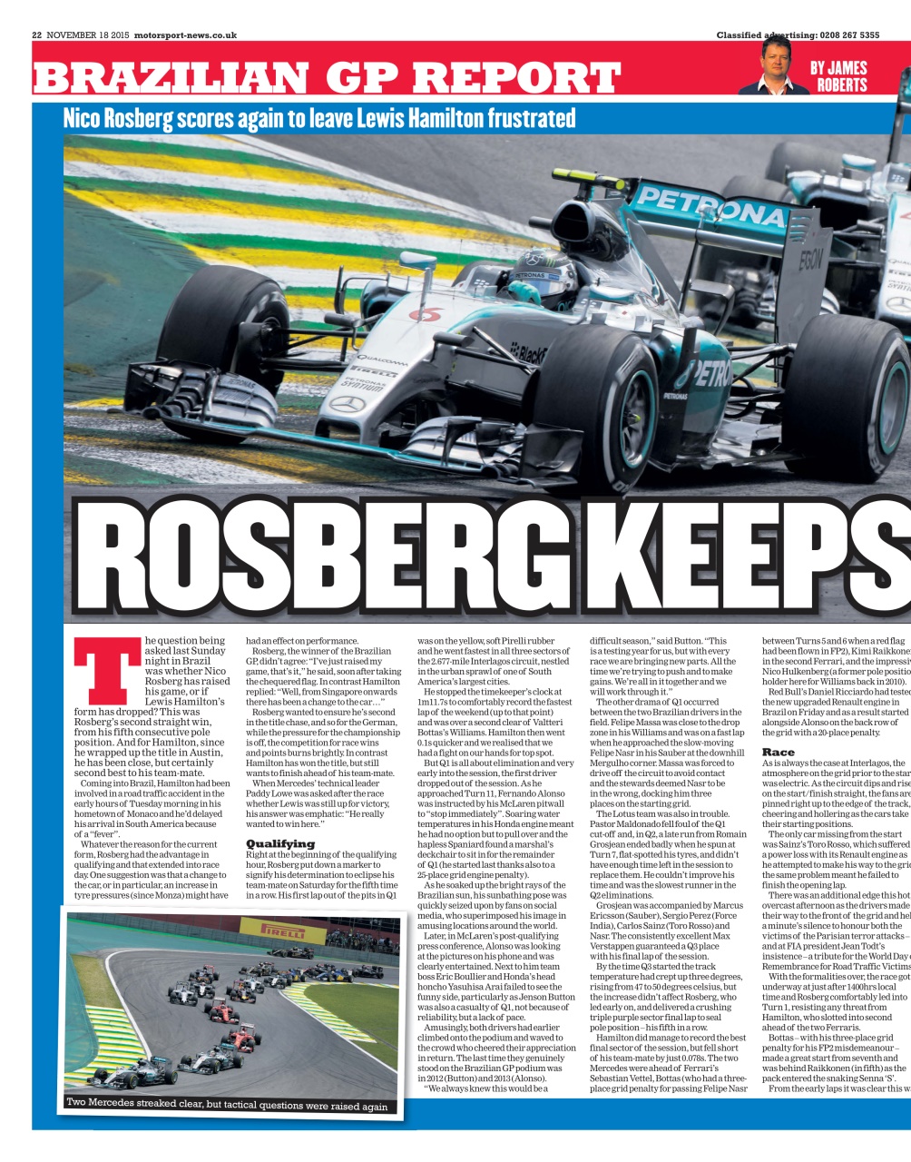 Motorsport News Preview Pages