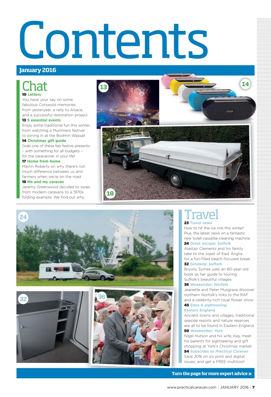 Practical Caravan Preview Pages