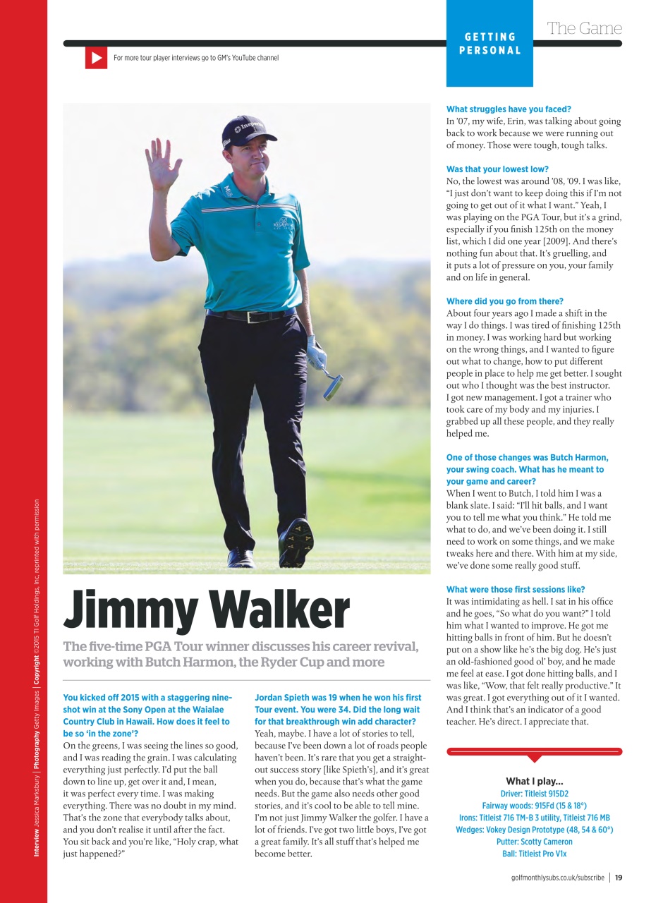 Golf Monthly Preview Pages
