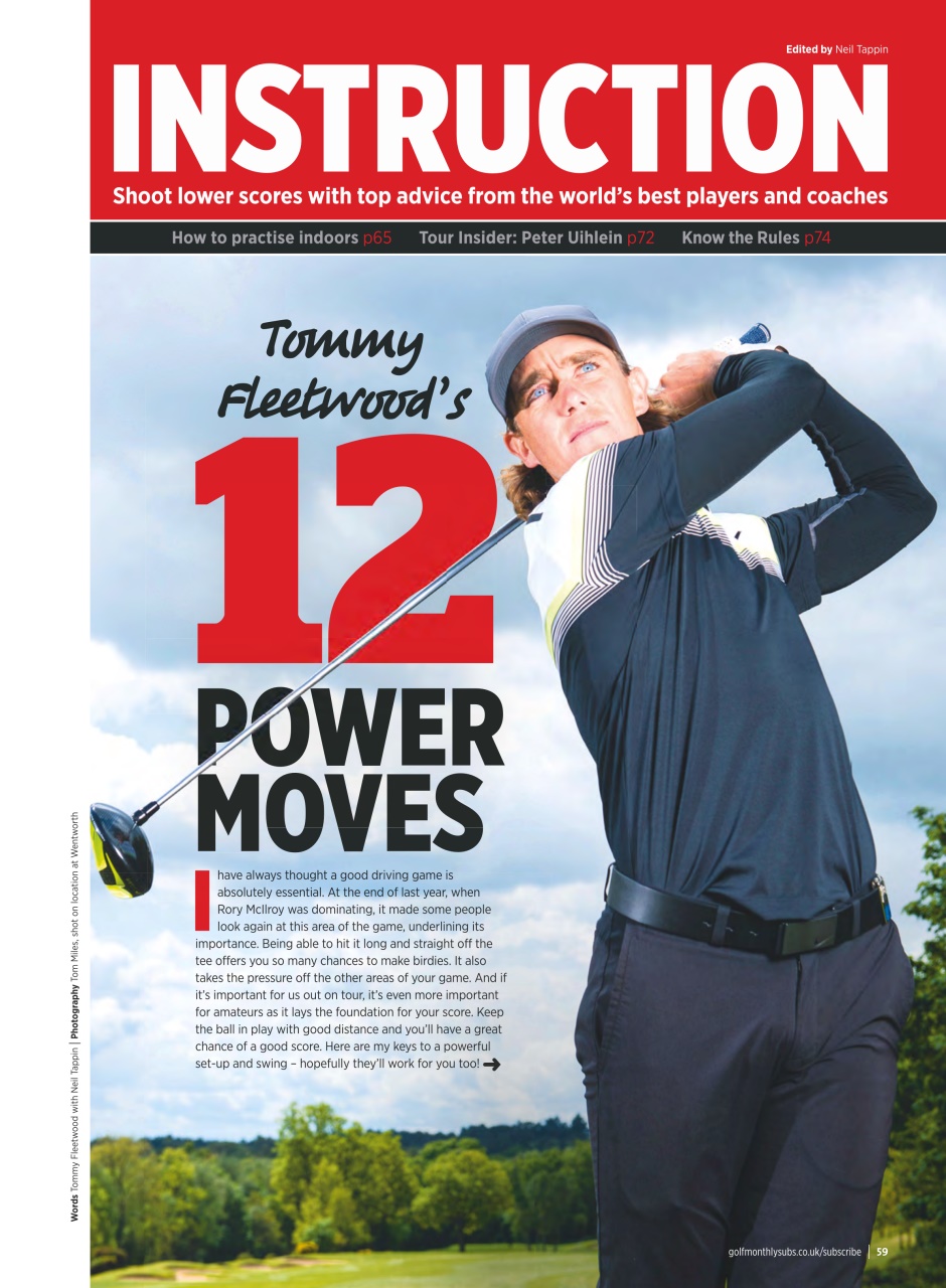 Golf Monthly Preview Pages