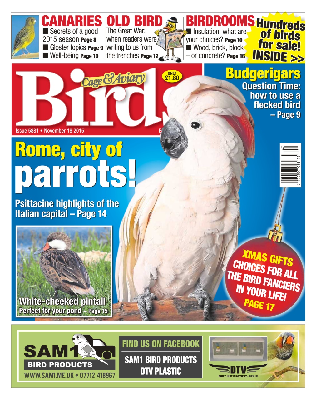 Cage & Aviary Birds Preview Pages
