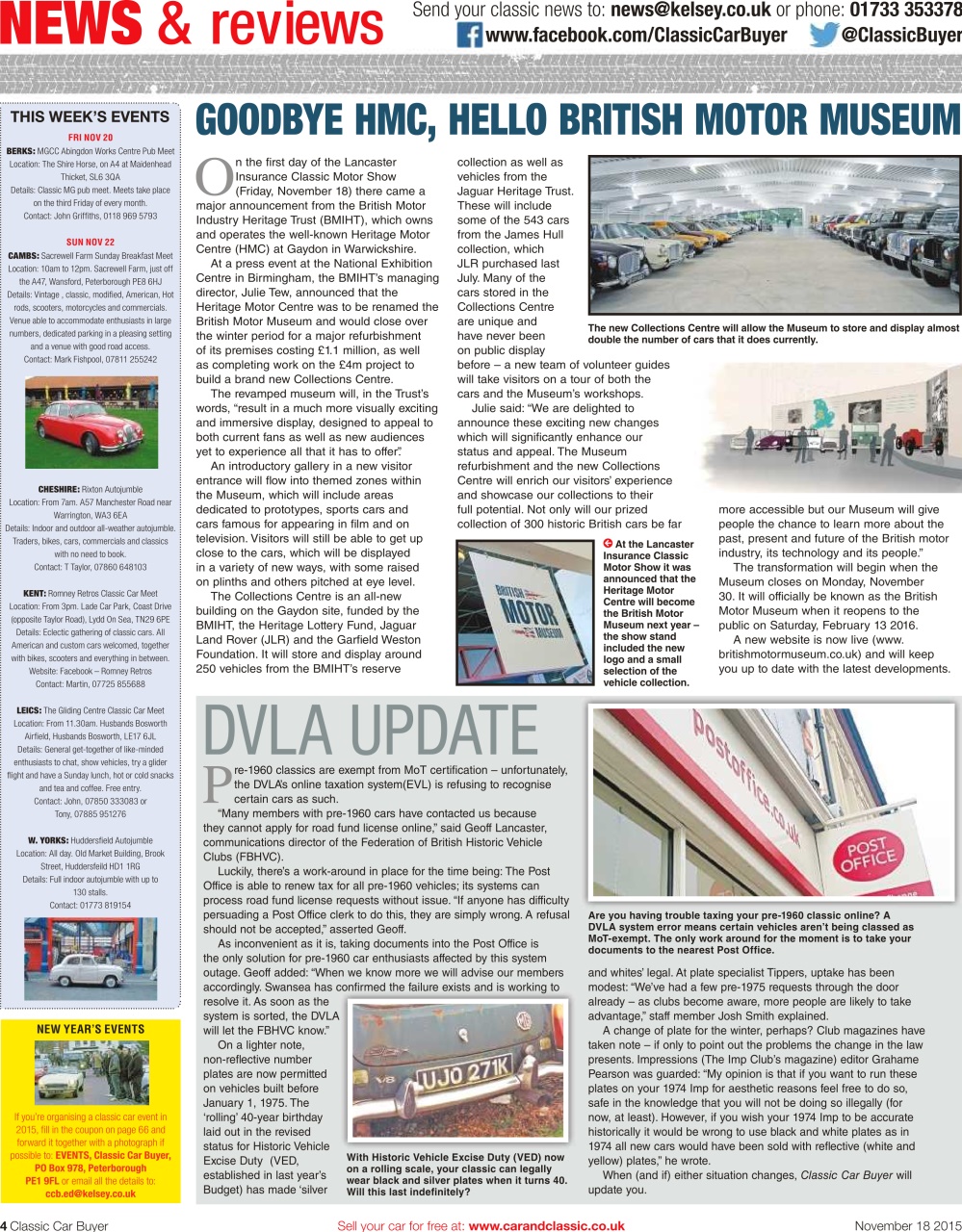 Classic Car Buyer Preview Pages