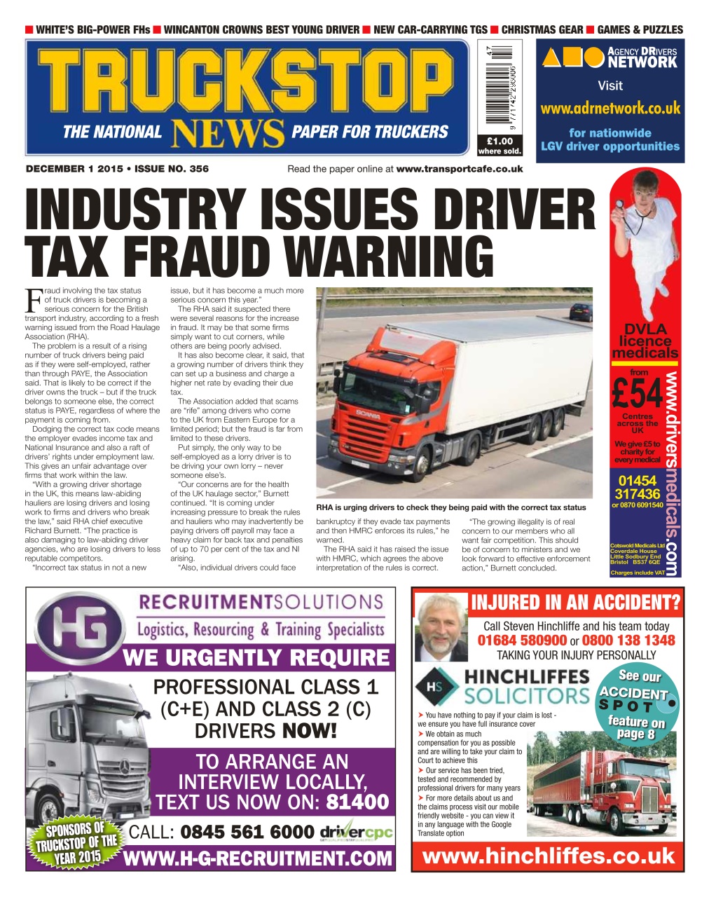 Truckstop News Preview Pages