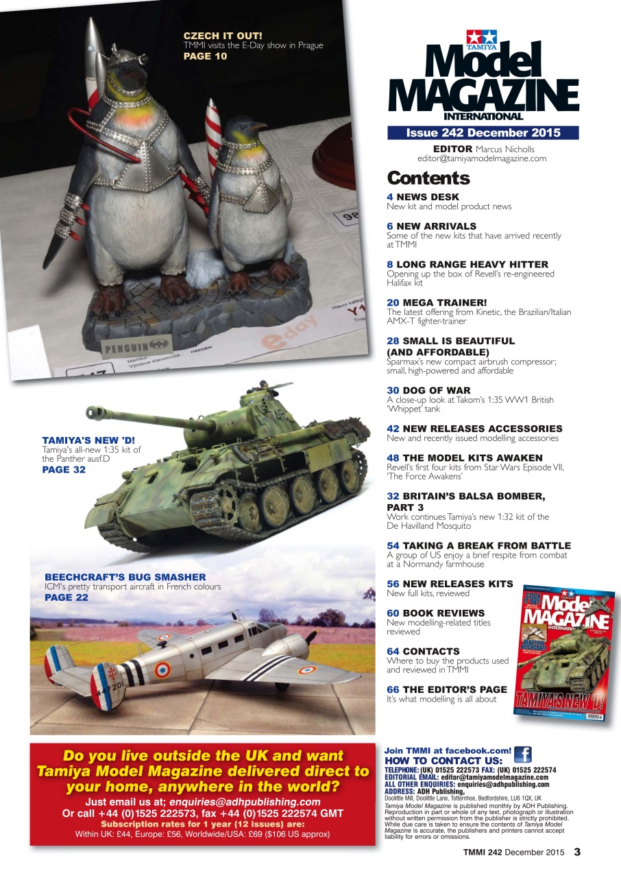 Tamiya Model Magazine Preview Pages