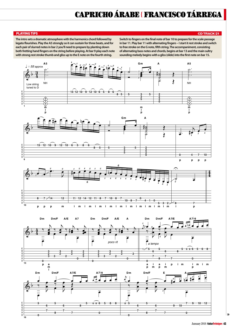 Guitar Techniques Preview Pages